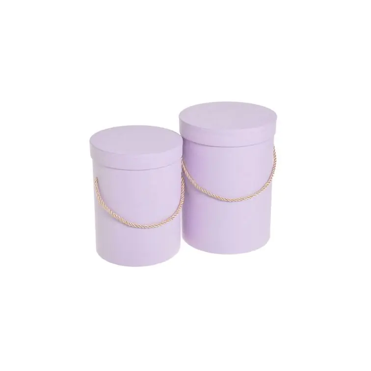 Dāvanu kastes 2 gab gaiši violetas, G22cm, P16cm, 39CAN50674_07, 39CAN50674_07