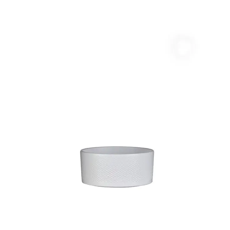 Decorative dish ERA, ceramic, white, D22cm, H10cm, 1057340