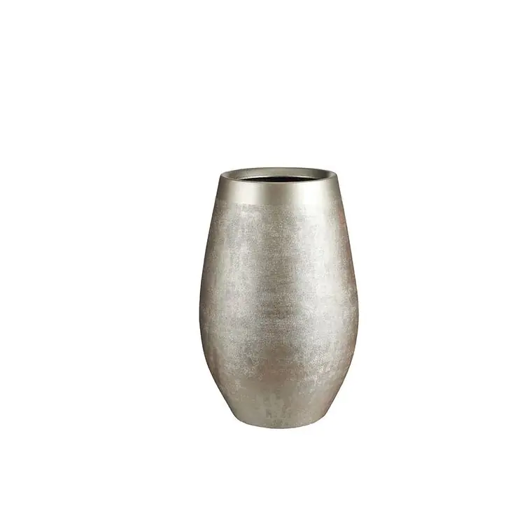 Vāze DOURO, keramika, zelta, D26cm, H40cm, 1074692