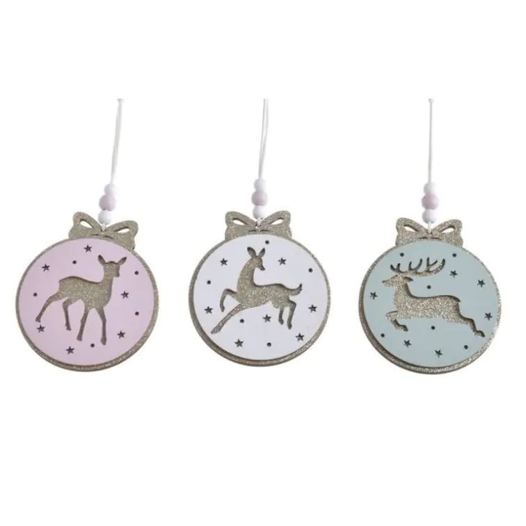 Christmas decor , wooden , HHI-Y18056_MIX