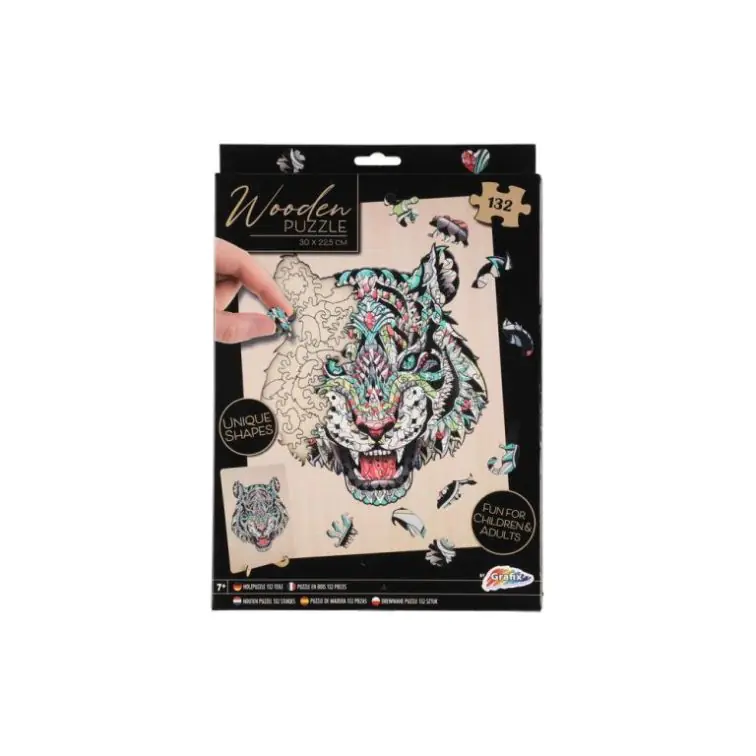 Wooden puzzle, 636073