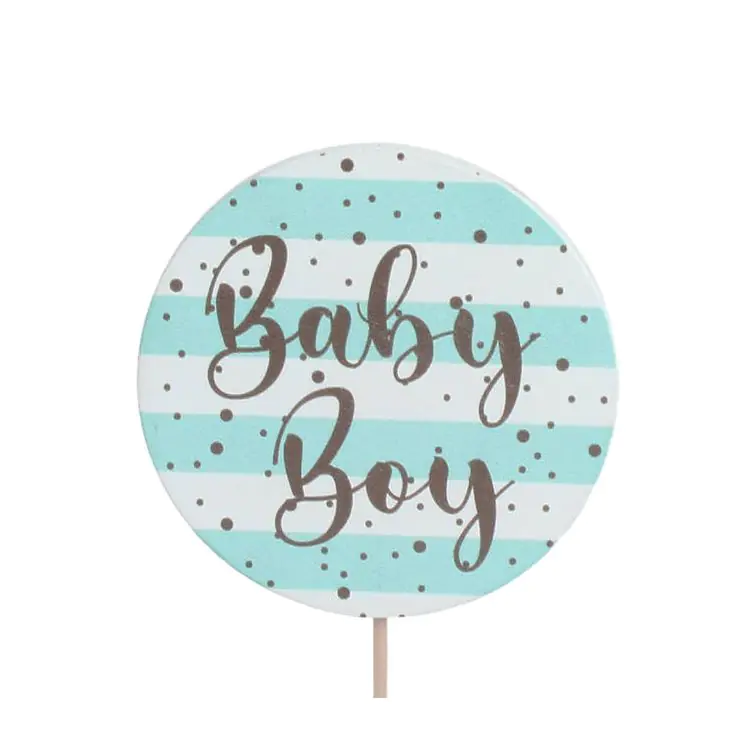 Dekors Baby Boy uz kociņa 50 cm, 93147024