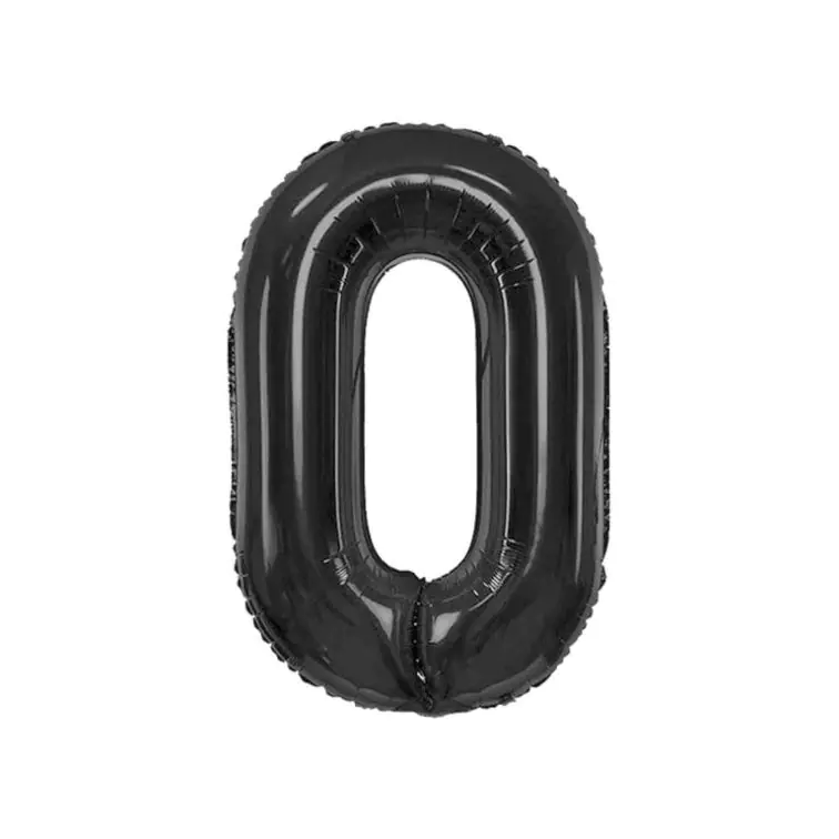 Folijas balons Cipars "0", CH-B8C0