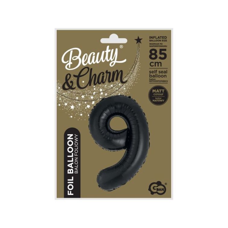 Foil Balloon Number "9", CH-B8C9