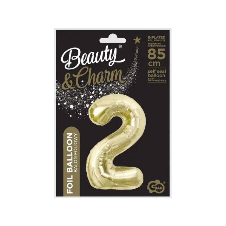 Foil Balloon Number "2", CH-B8H2