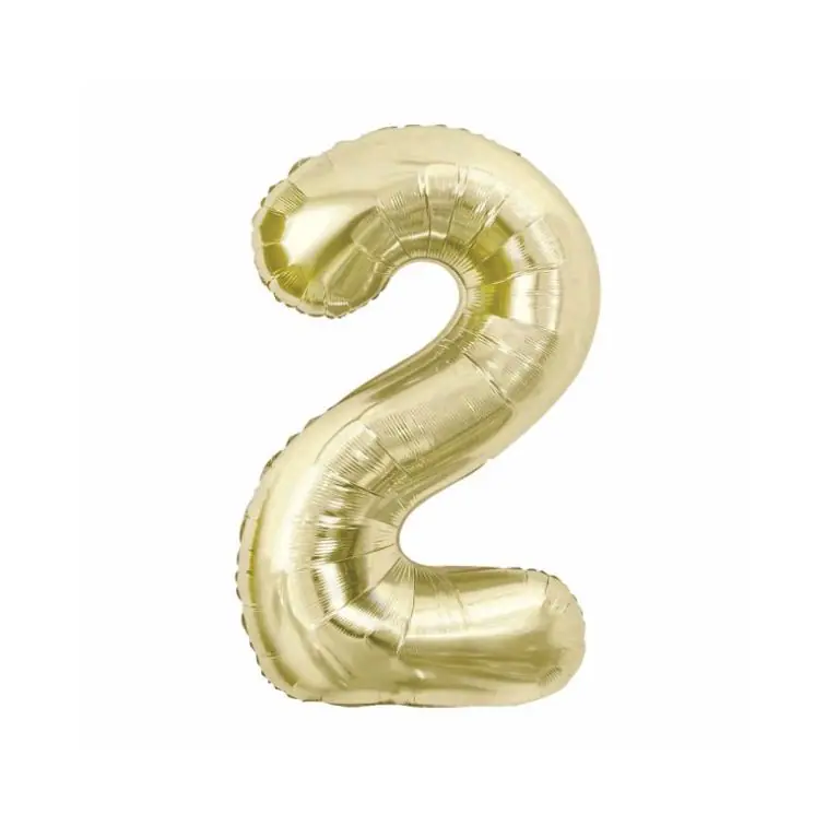 Foil Balloon Number "2", CH-B8H2