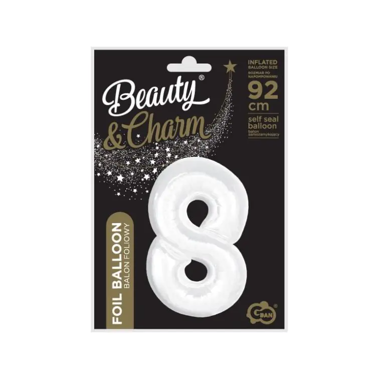Фольгированный шар номер «8», CH-B9B8