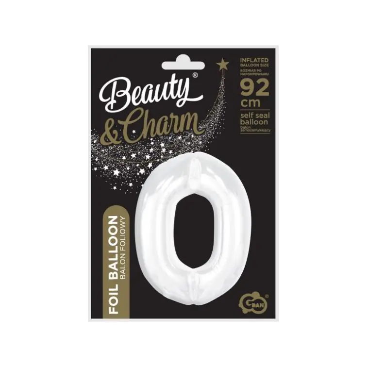 Folijas balons Cipars "0", CH-B9B0