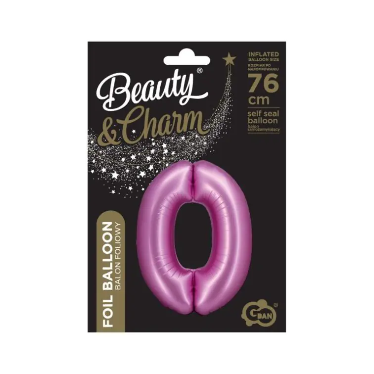 Folijas balons Cipars "0", CH-BSR0