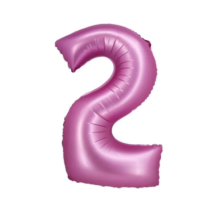 Folijas balons Cipars "2", CH-BSR2