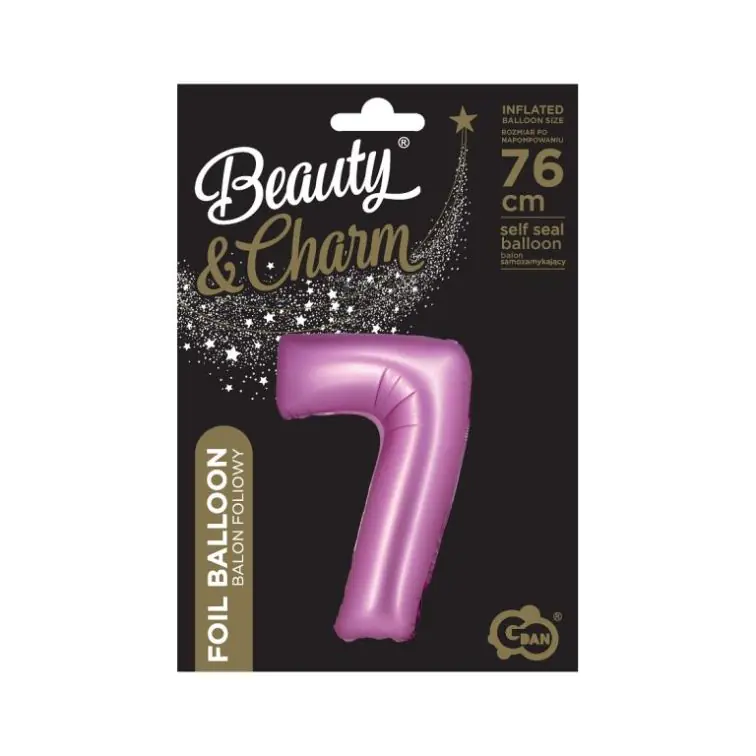 Folijas balons Cipars "7", CH-BSR7