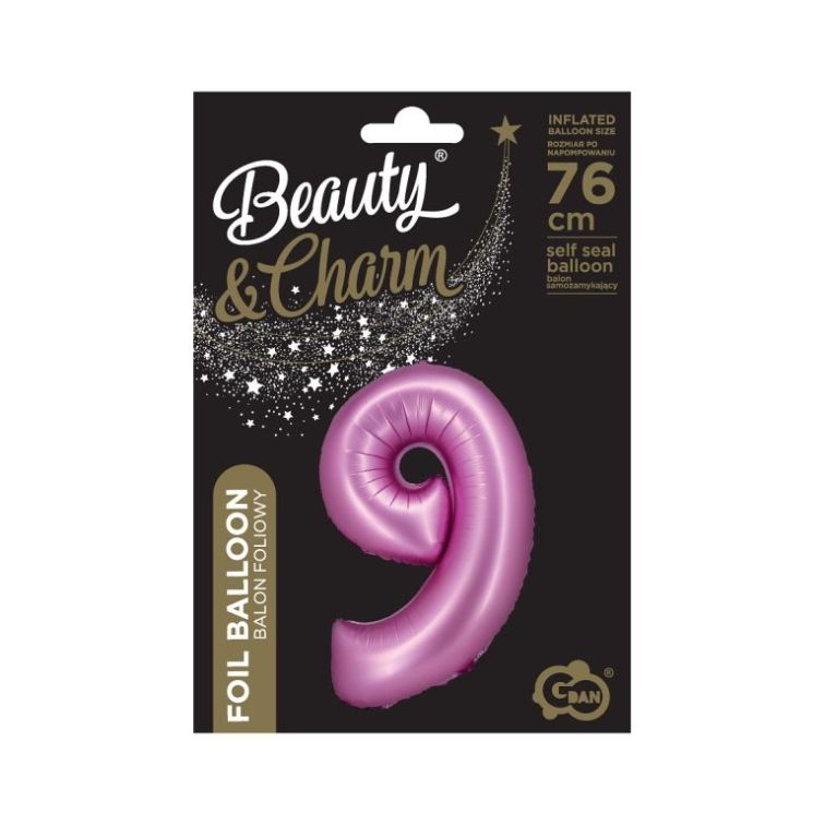 Foil Balloon Number "9", CH-BSR9