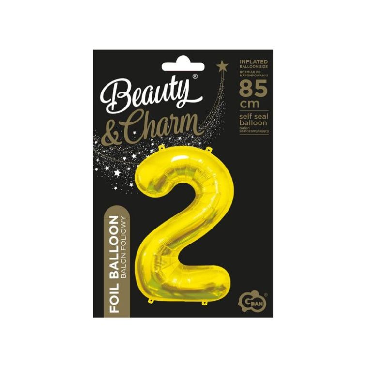Foil Balloon Number "2", BC-HZL2