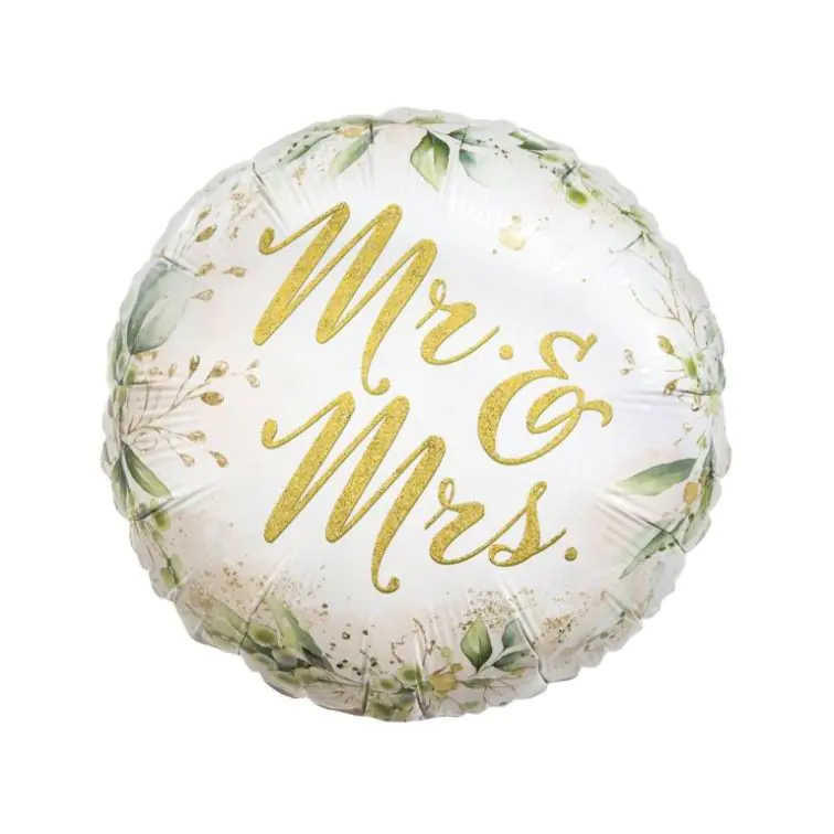 Фольгированный шар Mr and Mrs, FG-OMAM