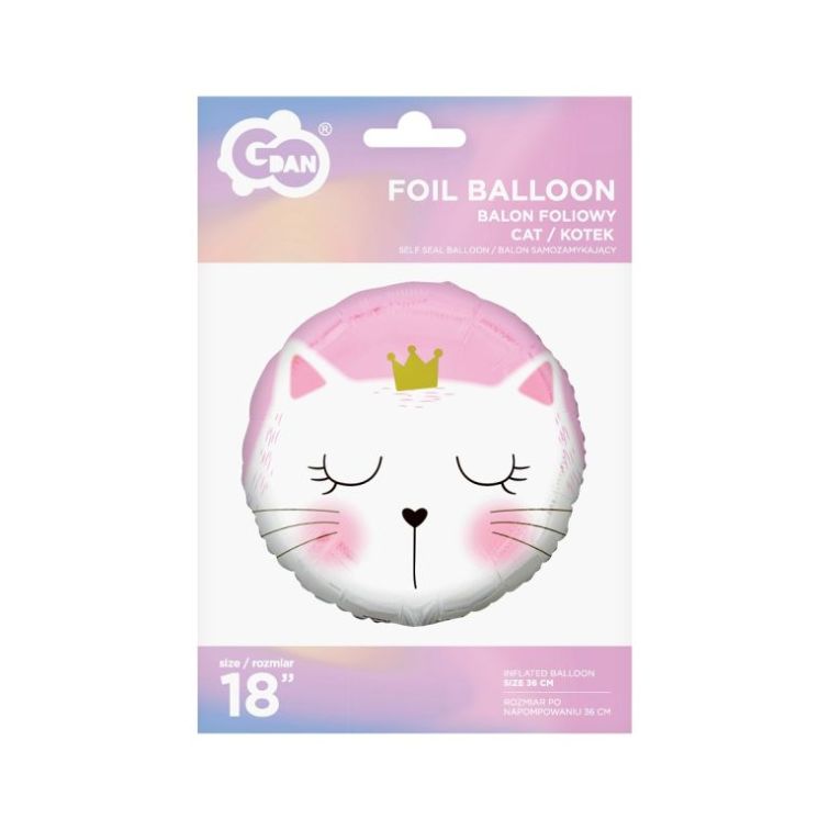 Folijas balons Kaķis, PF-BFKT
