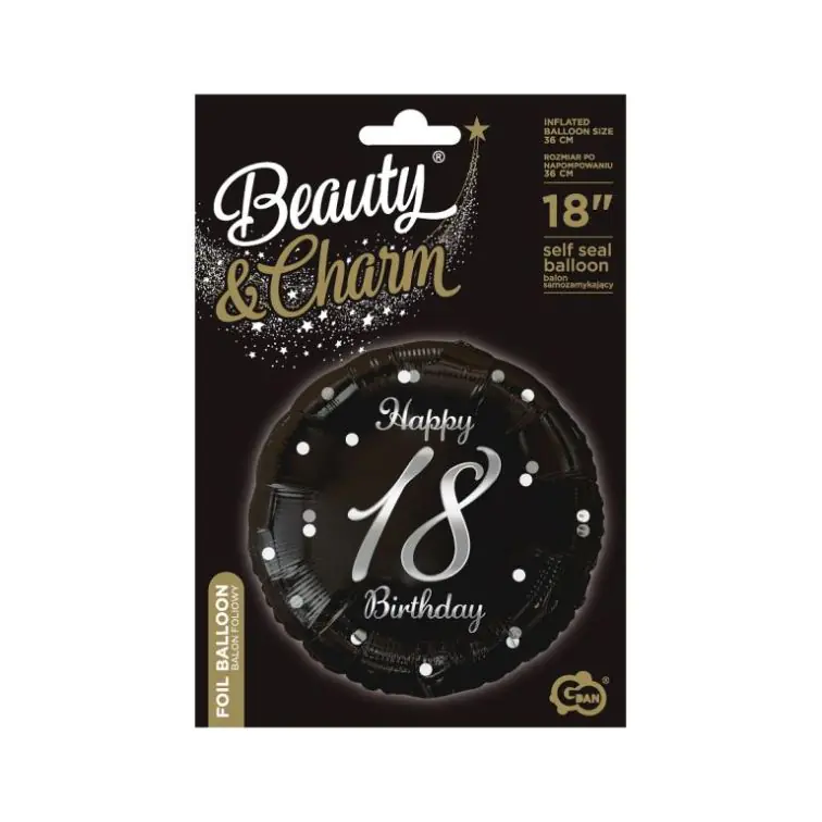Folijas balons 18 Birthday, FG-O18S