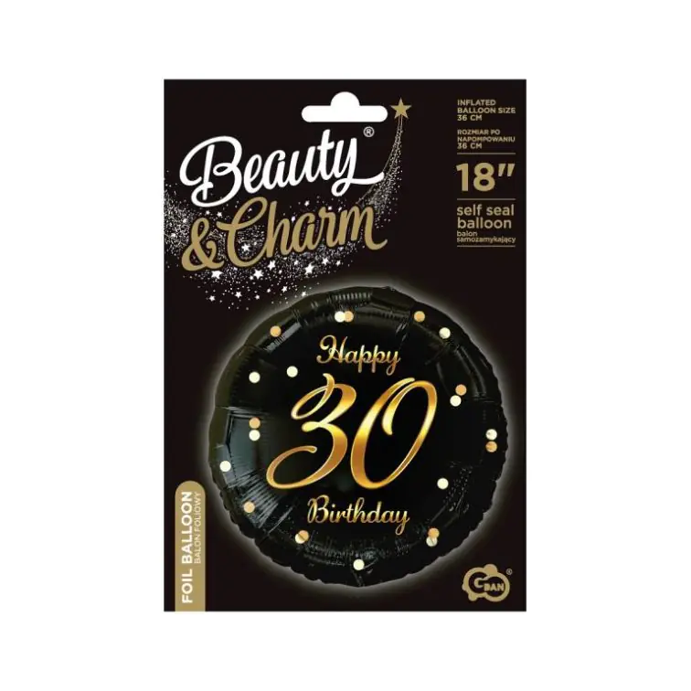 Folijas balons 30 Birthday, FG-O30Z