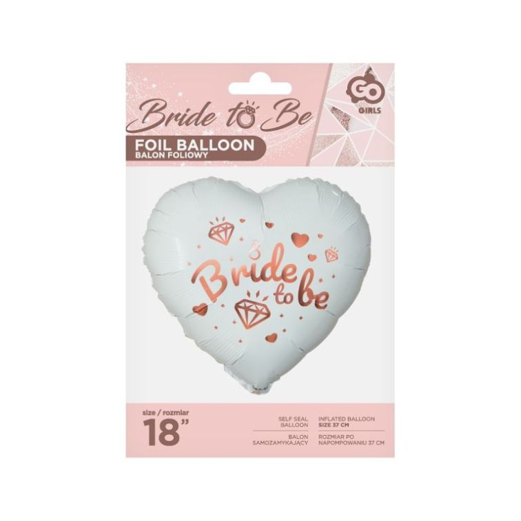 Foil Balloon Bride to be, FG-SBTB