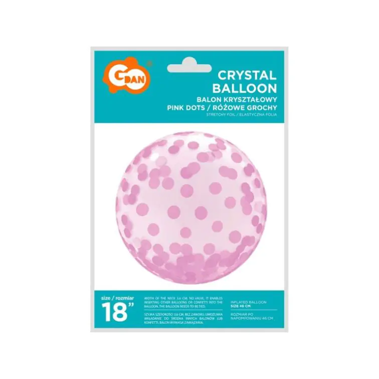 Folijas balons Aqua, KR-18RG