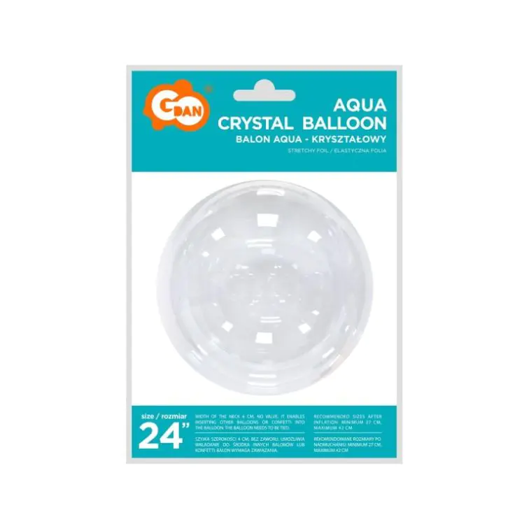 Folijas balons Aqua, KR-24BN