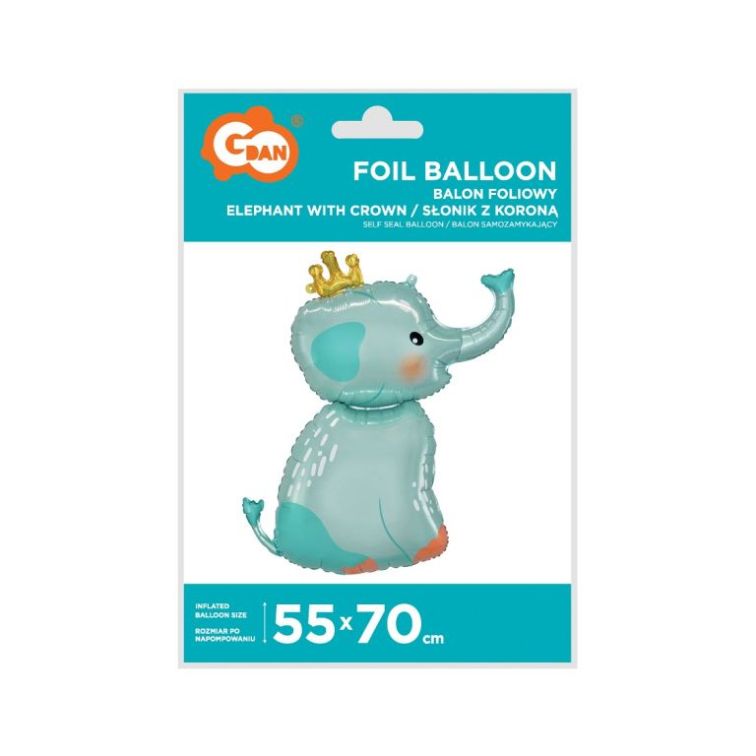 Foil balloon Elephant, BF-HSZK