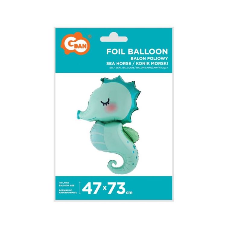 Foil balloon Sea horse, BF-HKMO