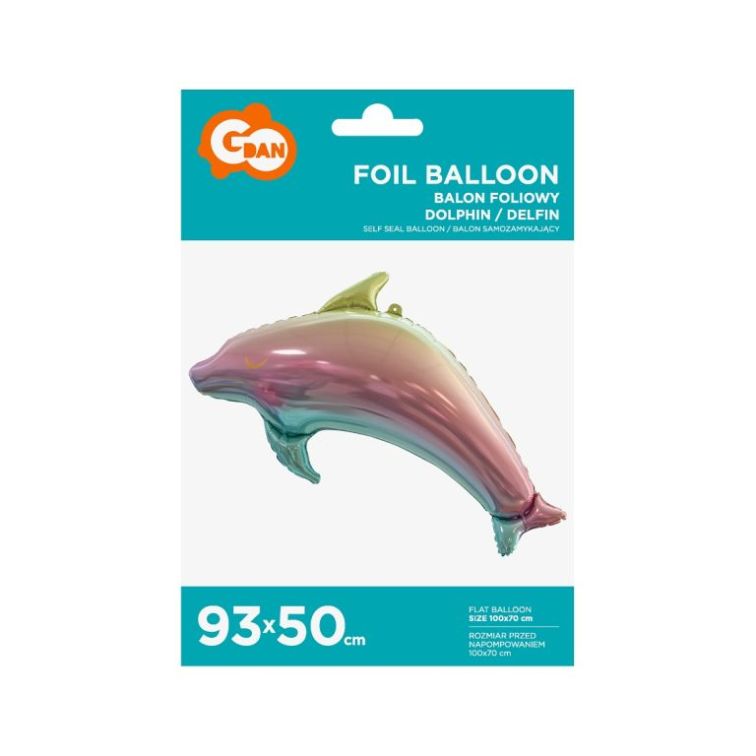 Foil balloon Dolphin, BF-HDFT