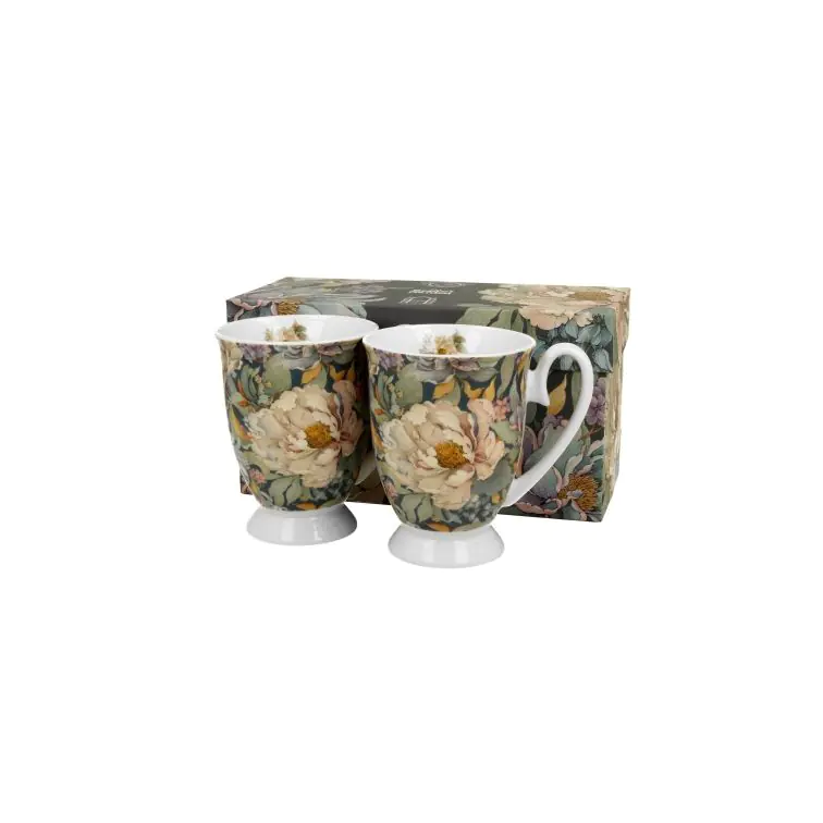 Mug, Peonyblue