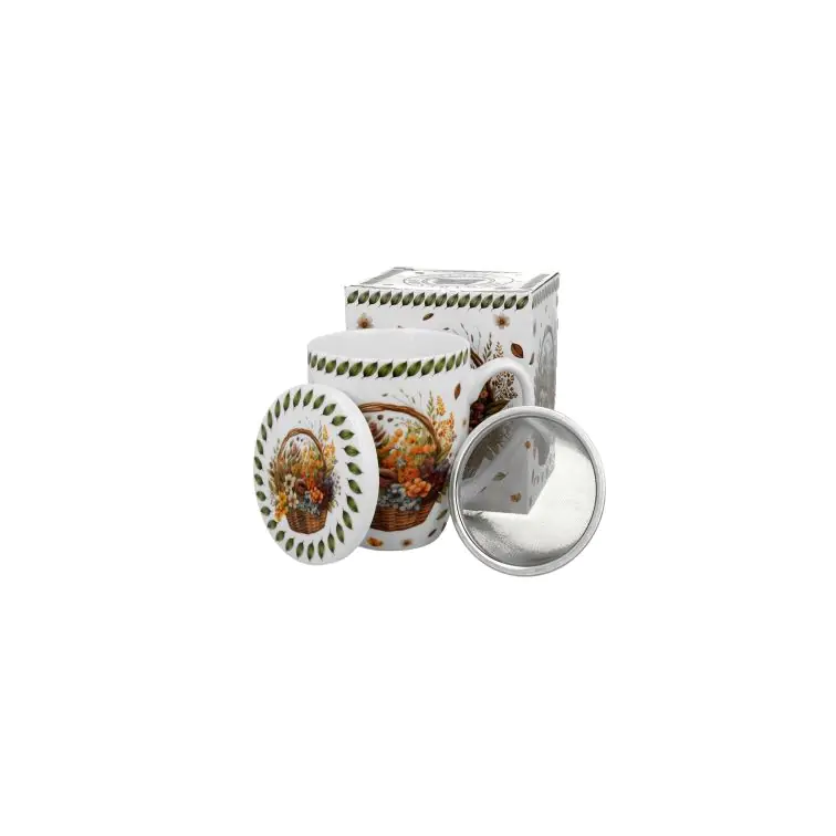 Mug, Basketflowers