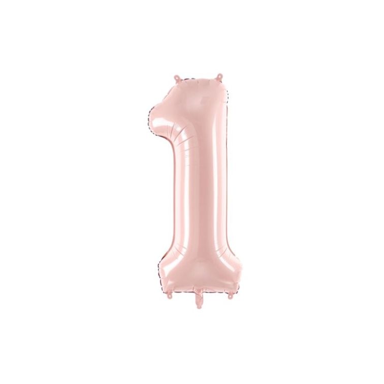 Foil Balloon Number "1", FB230P-1-081J main product photo