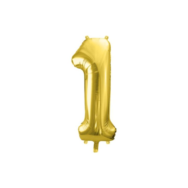 Foil Balloon Number "1", FB230S-1-019J main product photo