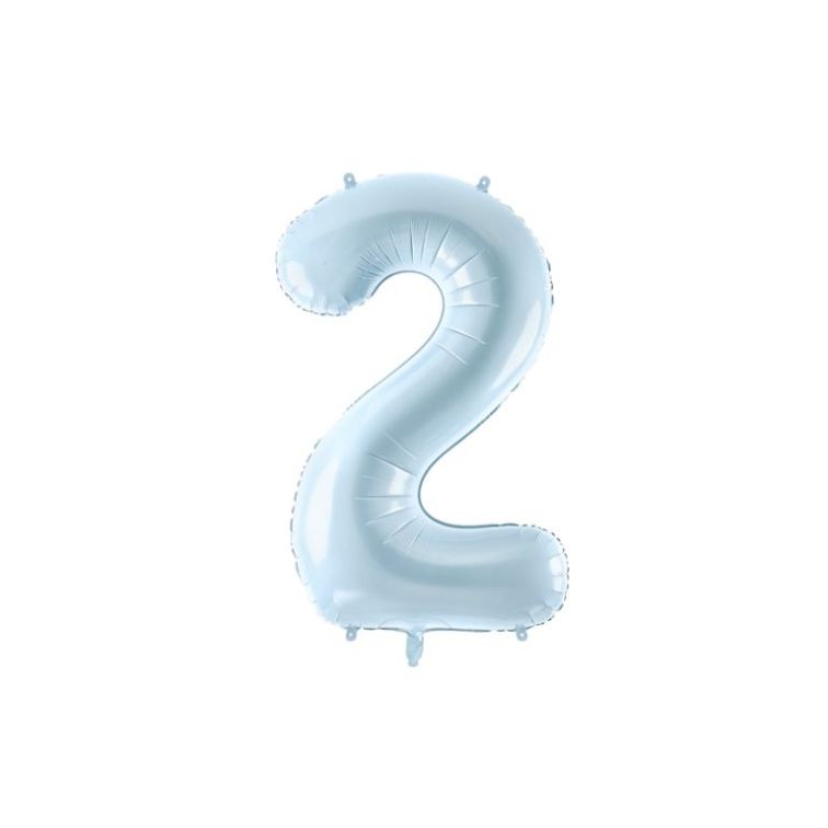 Foil Balloon Number "2", FB230P-2-001J main product photo