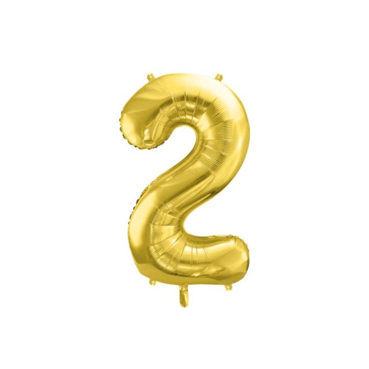 Foil Balloon Number "2", FB230S-2-019J main product photo