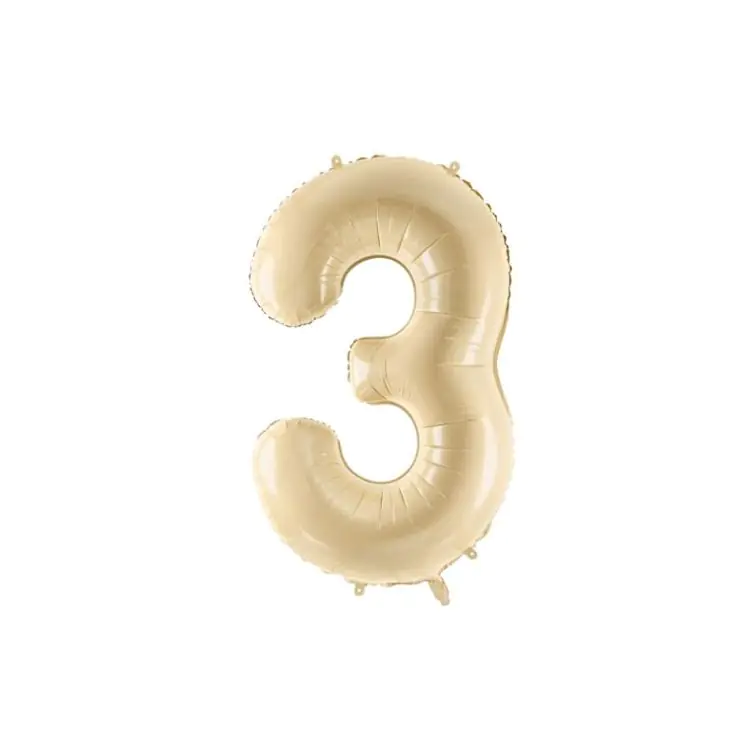 Foil Balloon Number "3", FB230P-3-013