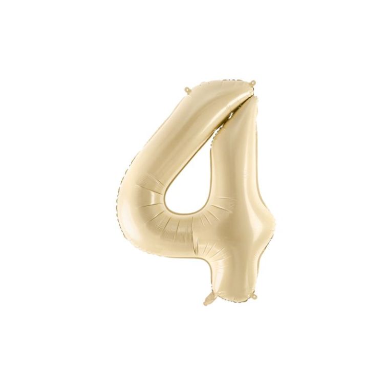 Folijas balons Cipars "4", FB230P-4-013 main product photo