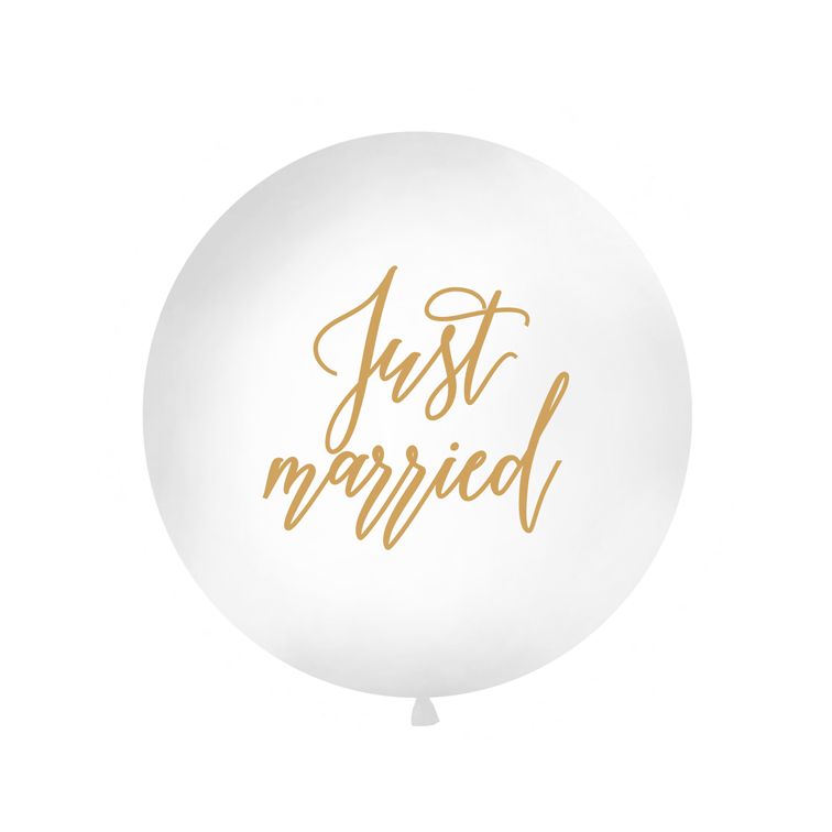 Большой воздушный шар Just Married, OLBON18D-008-019 main product photo