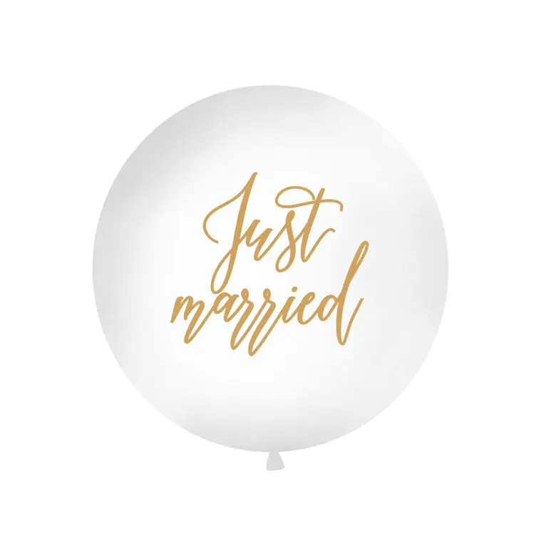 Giant balloon Just Married, OLBON18D-008-019