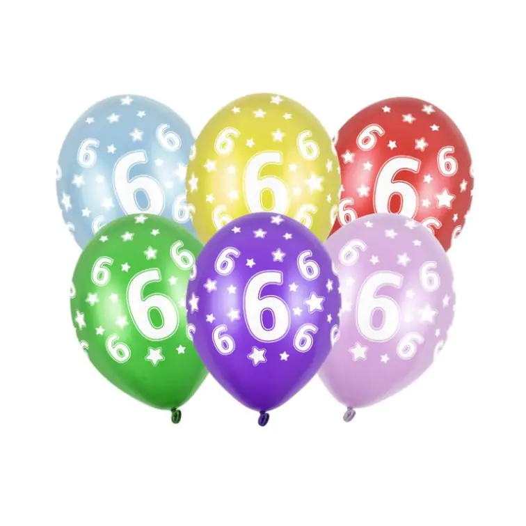 Balons 6th Birthday, SB14M-006-000