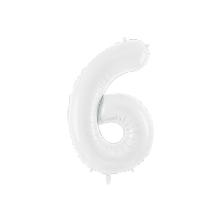 Foil Balloon Number "6", FB130-6-008 main product photo