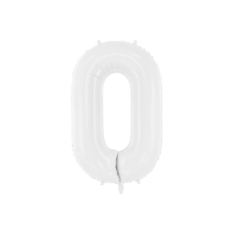 Folijas balons Cipars "0", FB130-0-008 main product photo