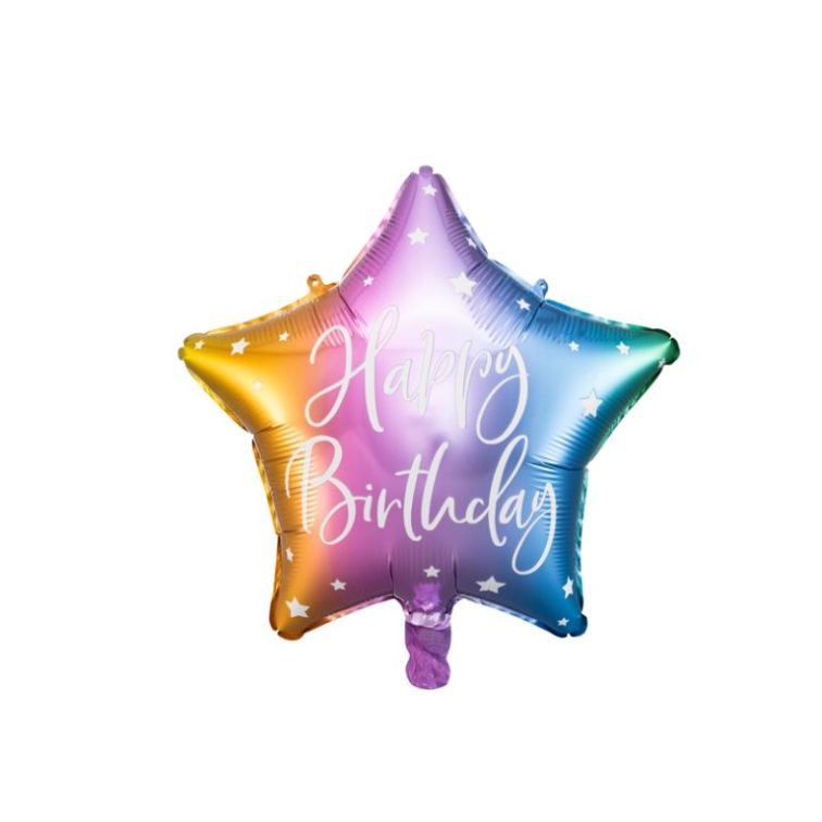 Фольгированный шар Happy Birthday, FB93-000 main product photo