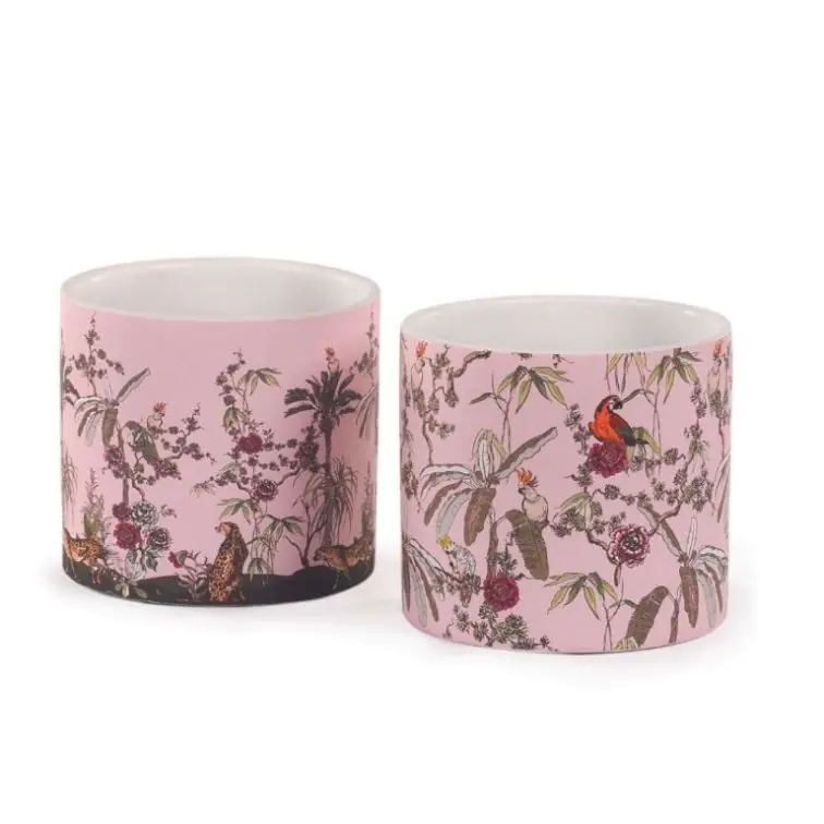 Decorative flower pot Tropical,52075S