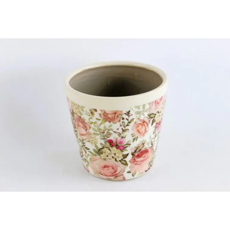 Decorative flower pot, Y384-T01-ST2001F-3