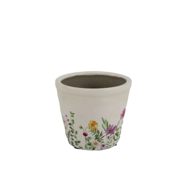 Decorative flower pot, Y384-T01-G2412-4