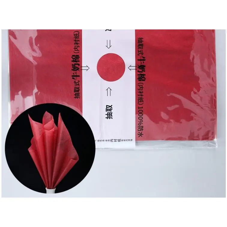 Упаковочная бумага из молочного хлопка, GSH38/60RED
