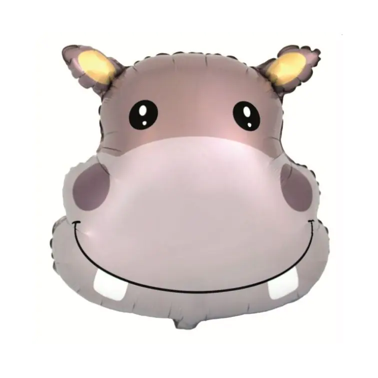 Фольгированный воздушный шар Hippo, B901873