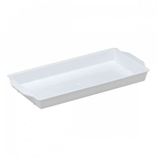 OASIS Brick Tray White 1pcs, G26cm, P12.5cm, H2cm, 45-08001