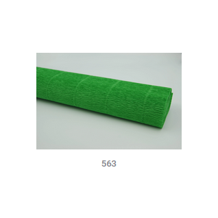 Crepe paper green 50cm x 2.5m, TKRE563