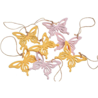 Wooden decor butterfly , 129CAN21277
