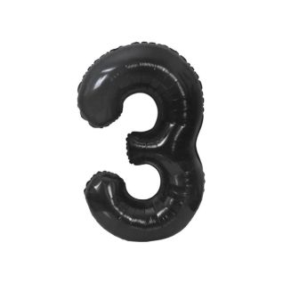 Foil Balloon Number "3", CH-B8C3